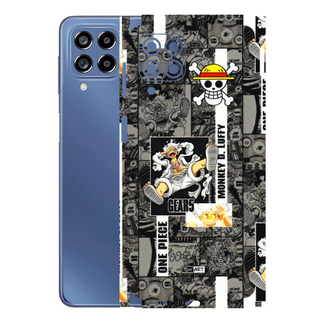 Samsung M/F/Note/Flip and C Phone Skins (All Models) - Cuffy Anime MonkeyCamic - 3D Embossed Finish (L-242) Samsung Galaxy M53 (5G)