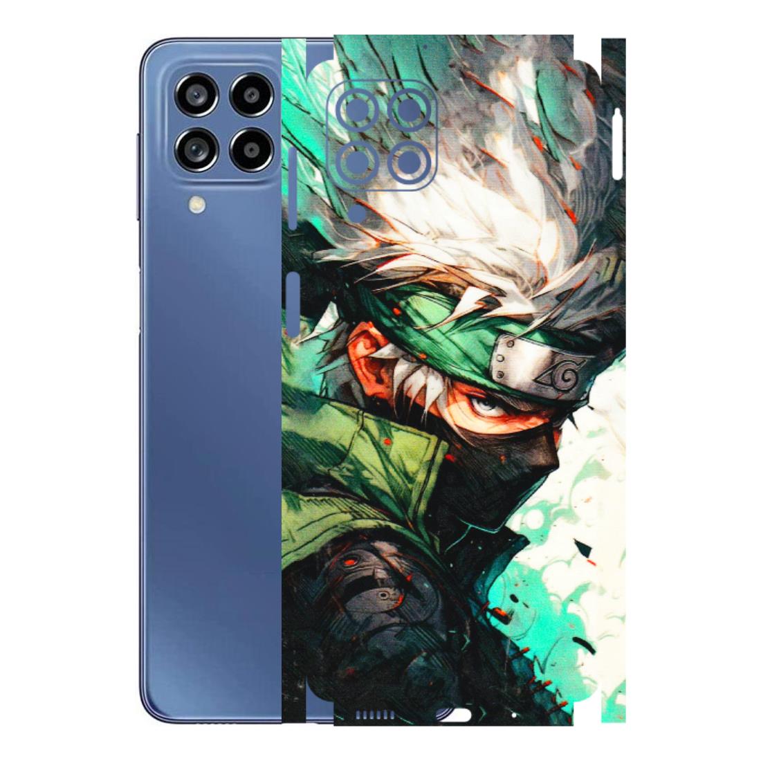 Samsung M/F/Note/Flip and C Phone Skins (All Models) - Kakashi Side Profile - 3D Embossed Finish (L-249) Samsung Galaxy M53 (5G)