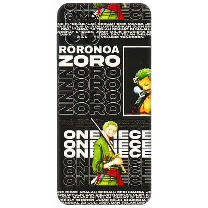 Samsung M/F/Note/Flip and C Phone Skins (All Models) - One Piece Zoro - 3D Embossed Finish (L-250) Samsung Galaxy M53 (5G)