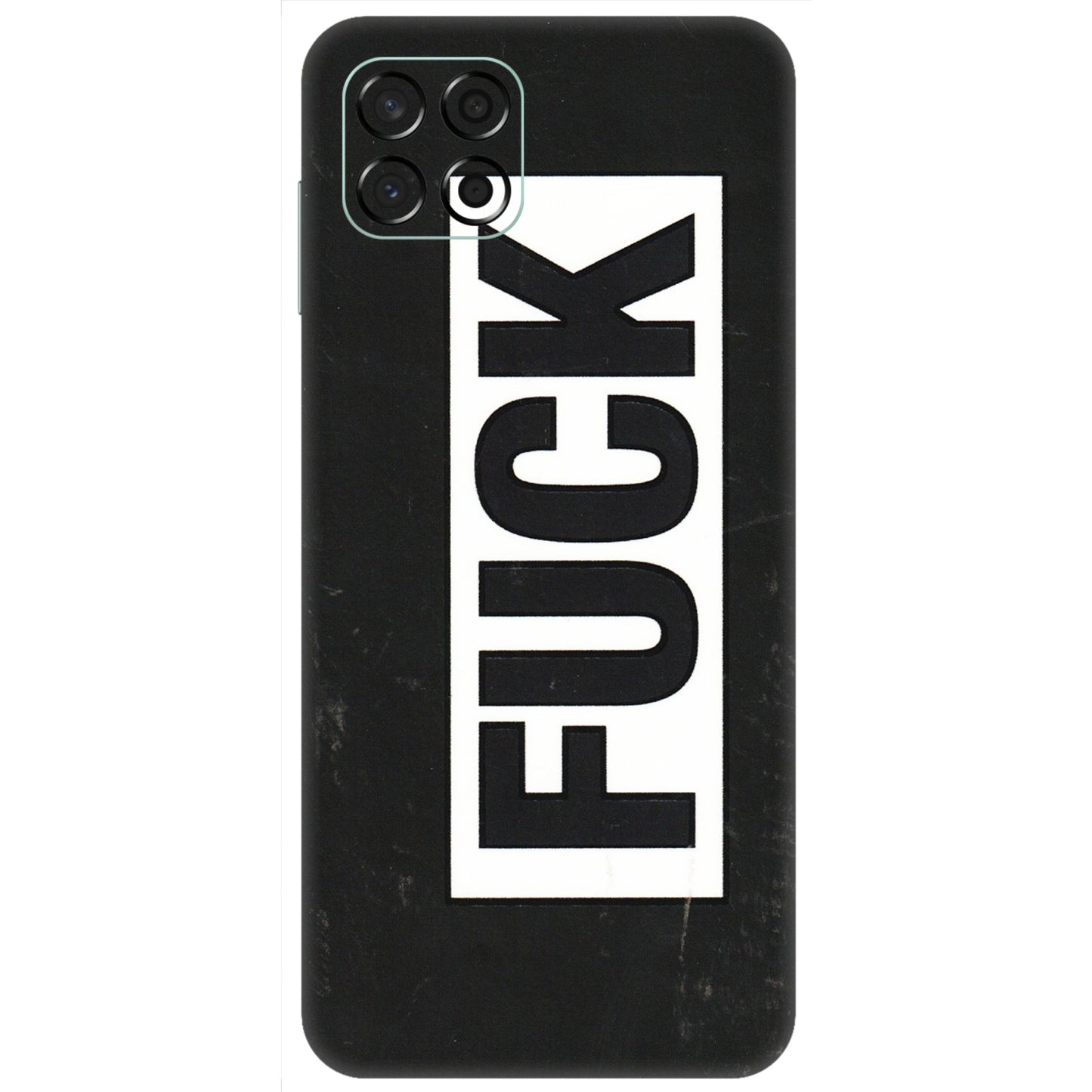 Samsung M/F/Note/Flip and C Phone Skins (All Models) - The F Word - 3D Embossed Finish (L-255) Samsung Galaxy M53 (5G)