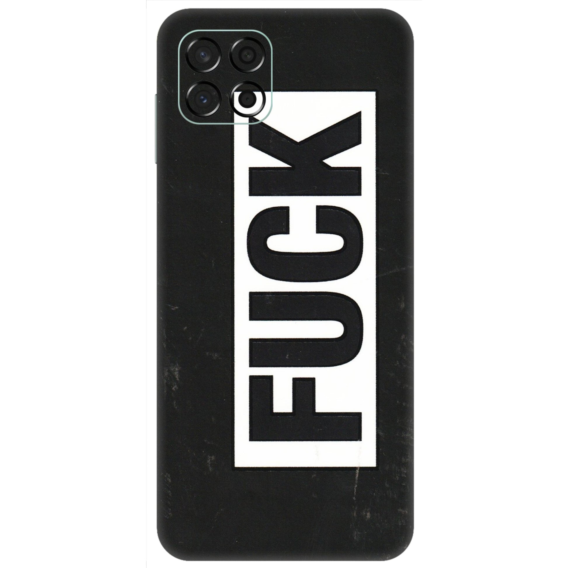 Samsung M/F/Note/Flip and C Phone Skins (All Models) - The F Word - 3D Embossed Finish (L-255) Samsung Galaxy M53 (5G)