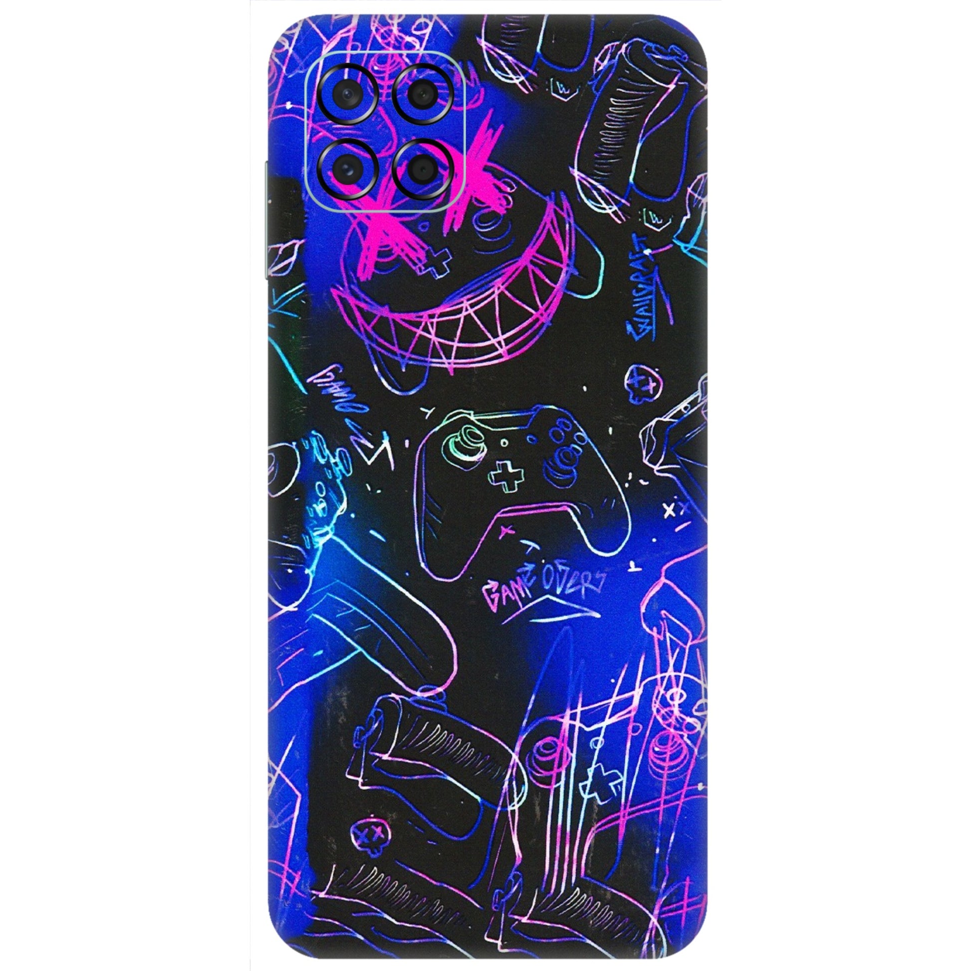 Samsung M/F/Note/Flip and C Phone Skins (All Models) - Gamers Paradise - 3D Embossed Finish (L-258) Samsung Galaxy M53 (5G)