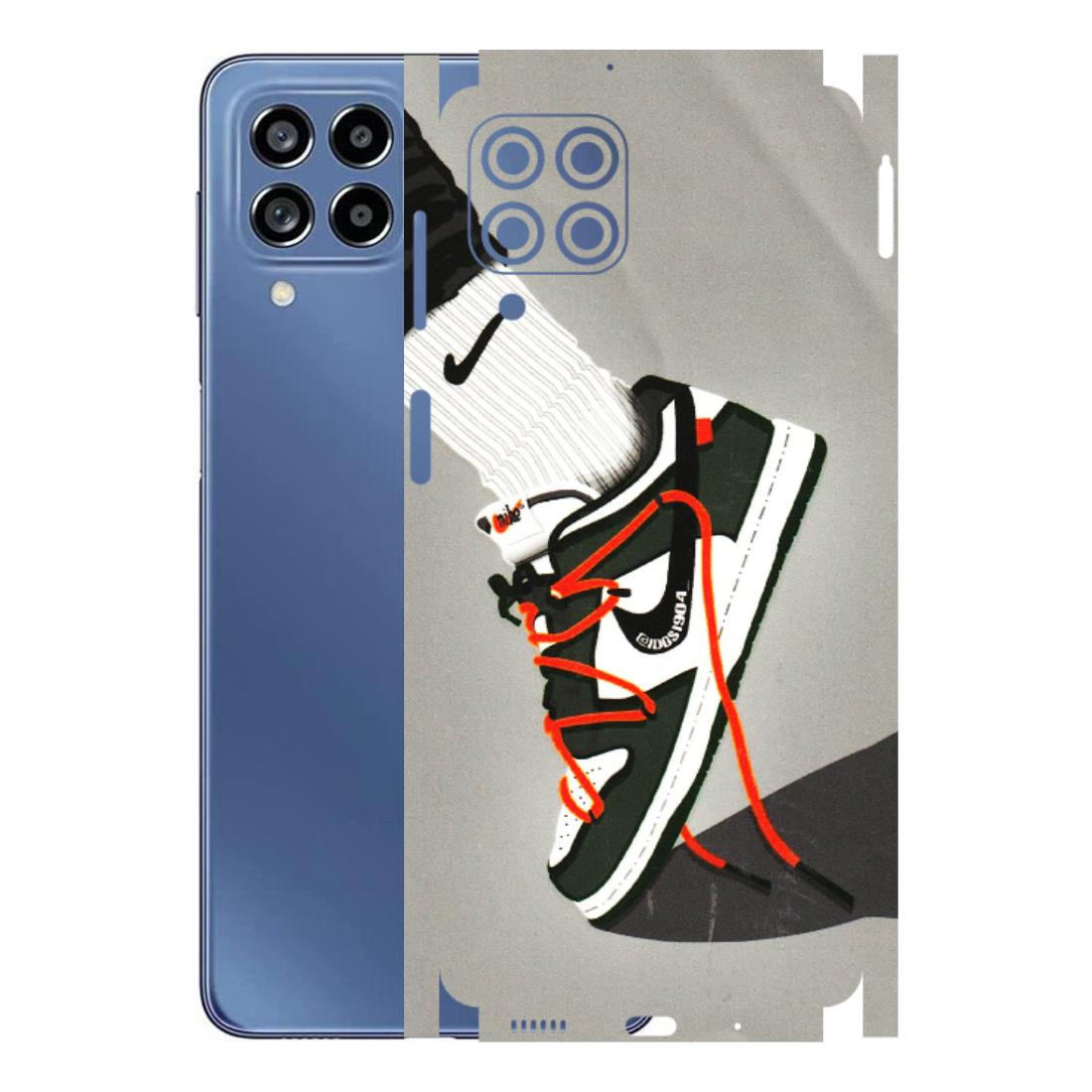 Samsung M/F/Note/Flip and C Phone Skins (All Models) - New Grey Sneaker - 3D Embossed Finish (L-261) Samsung Galaxy M53 (5G)