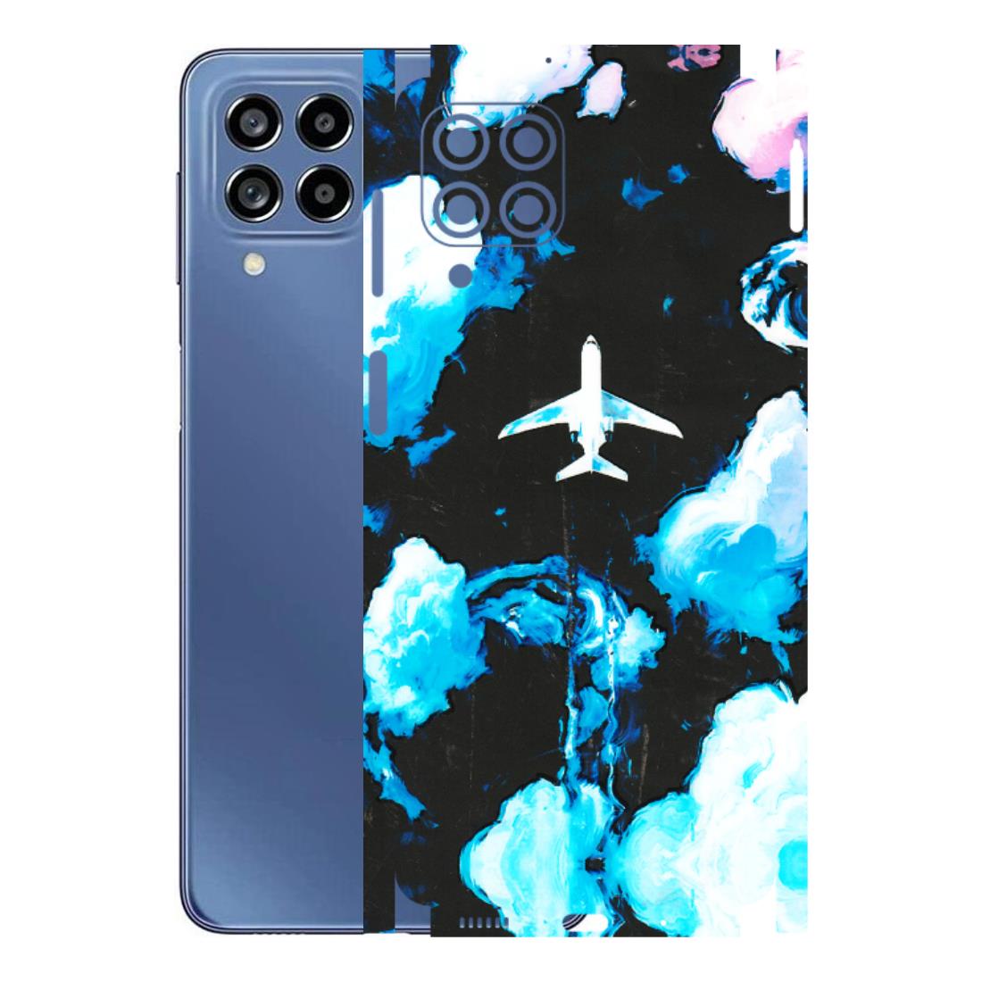 Samsung M/F/Note/Flip and C Phone Skins (All Models) - Travel In Airline - 3D Embossed Finish (L-264) Samsung Galaxy M53 (5G)