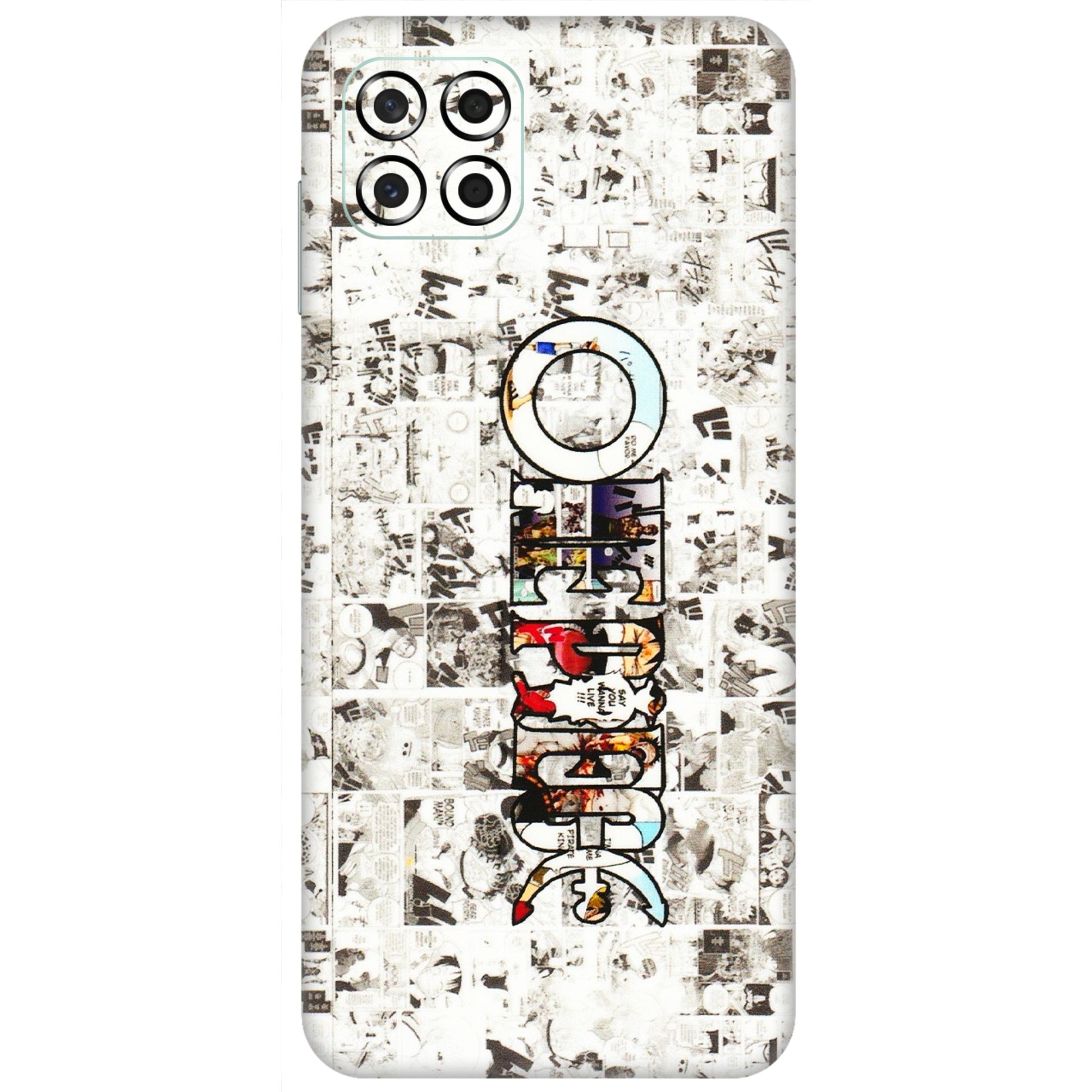 Samsung M/F/Note/Flip and C Phone Skins (All Models) - One Piece Manga - 3D Embossed Finish (L-26) Samsung Galaxy M53 (5G)