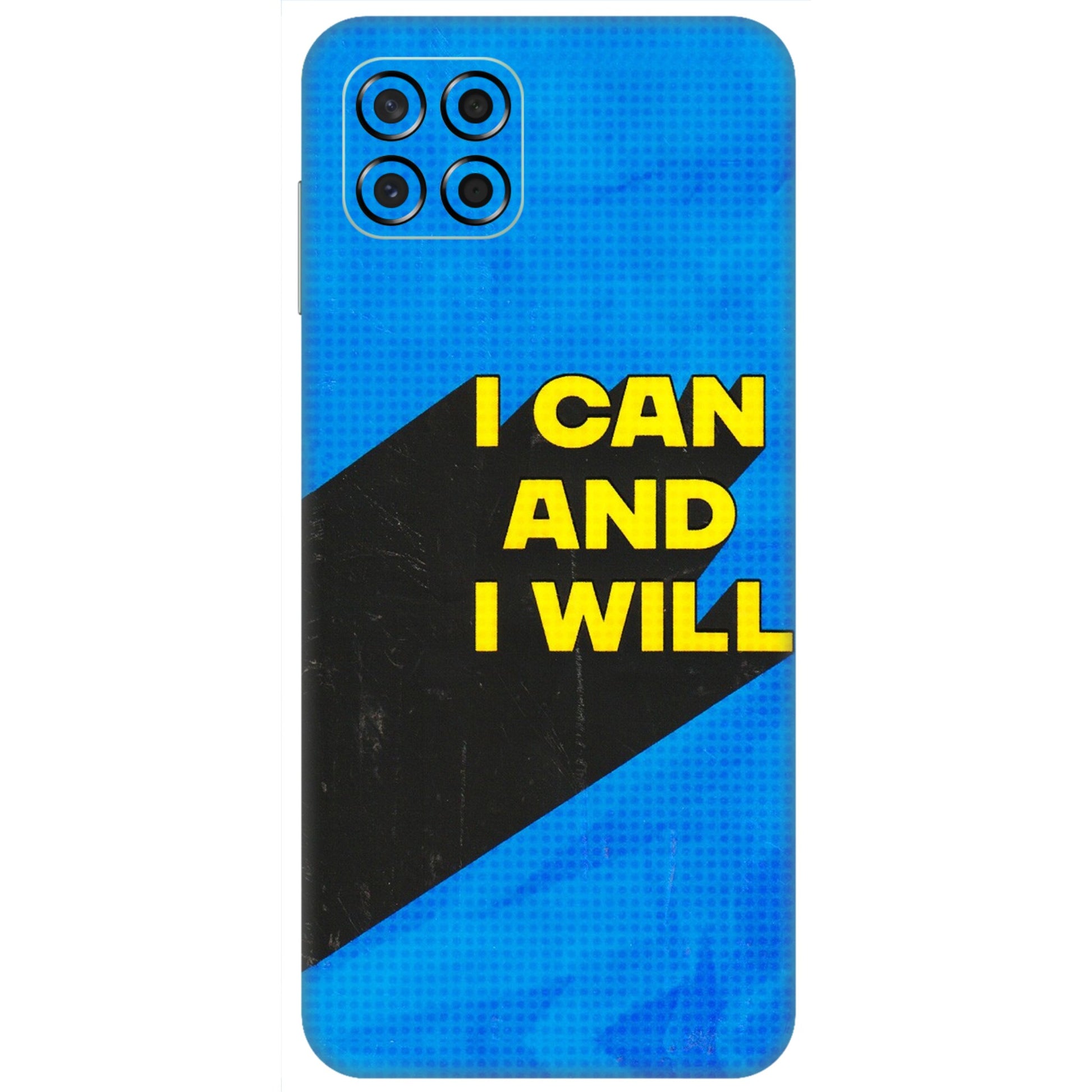 Samsung M/F/Note/Flip and C Phone Skins (All Models) - I Can And I Will - 3D Embossed Finish (L-281) Samsung Galaxy M53 (5G)