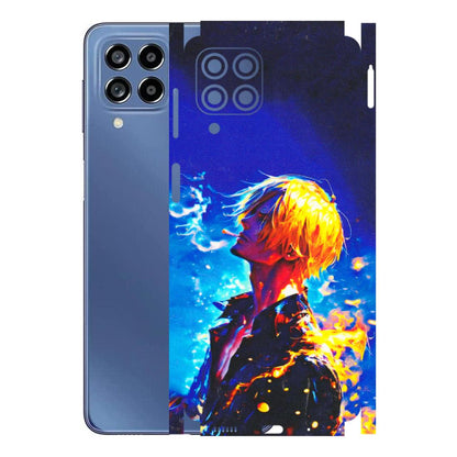 Samsung M/F/Note/Flip and C Phone Skins (All Models) - Sanji Vinsmoke One Piece - 3D Embossed Finish (L-319) Samsung Galaxy M53 (5G)