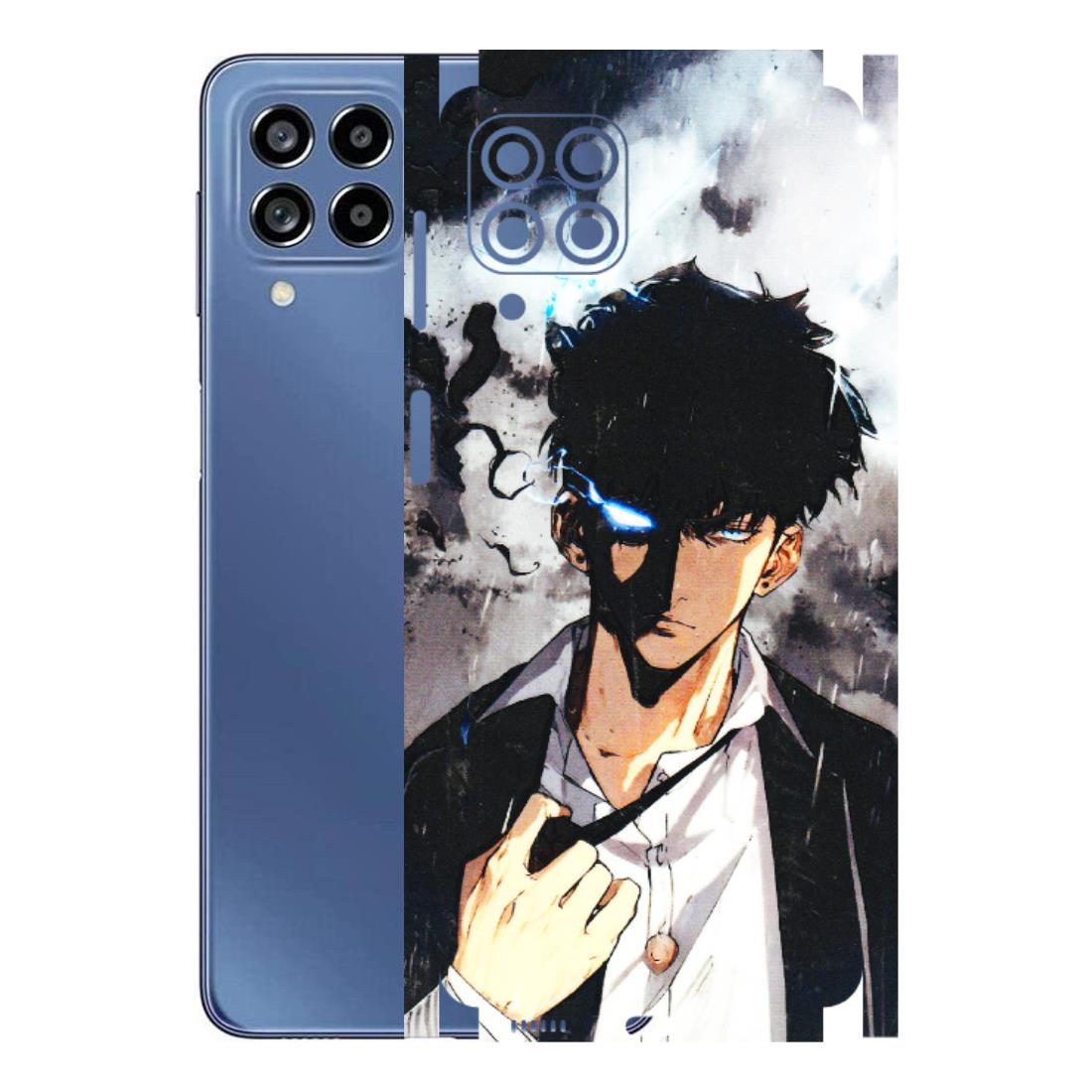 Samsung M/F/Note/Flip and C Phone Skins (All Models) - Sung Jinwoo Manhwa Anime - 3D Embossed Finish (L-328) Samsung Galaxy M53 (5G)
