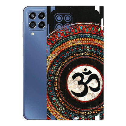 Samsung M/F/Note/Flip and C Phone Skins (All Models) - Aum Chant Abstract - 3D Embossed Finish (L-42) Samsung Galaxy M53 (5G)