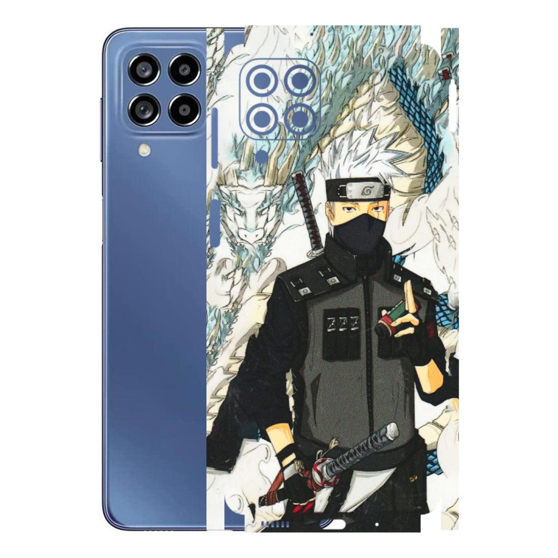 Samsung M/F/Note/Flip and C Phone Skins (All Models) - Kakashi Hatake Naruto Anime - 3D Embossed Finish (L-46) Samsung Galaxy M53 (5G)