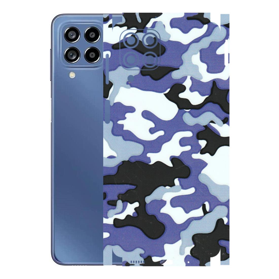 Samsung M/F/Note/Flip and C Phone Skins (All Models) - Powerfull Military Camoflauge - 3D Embossed Finish (L-49) Samsung Galaxy M53 (5G)