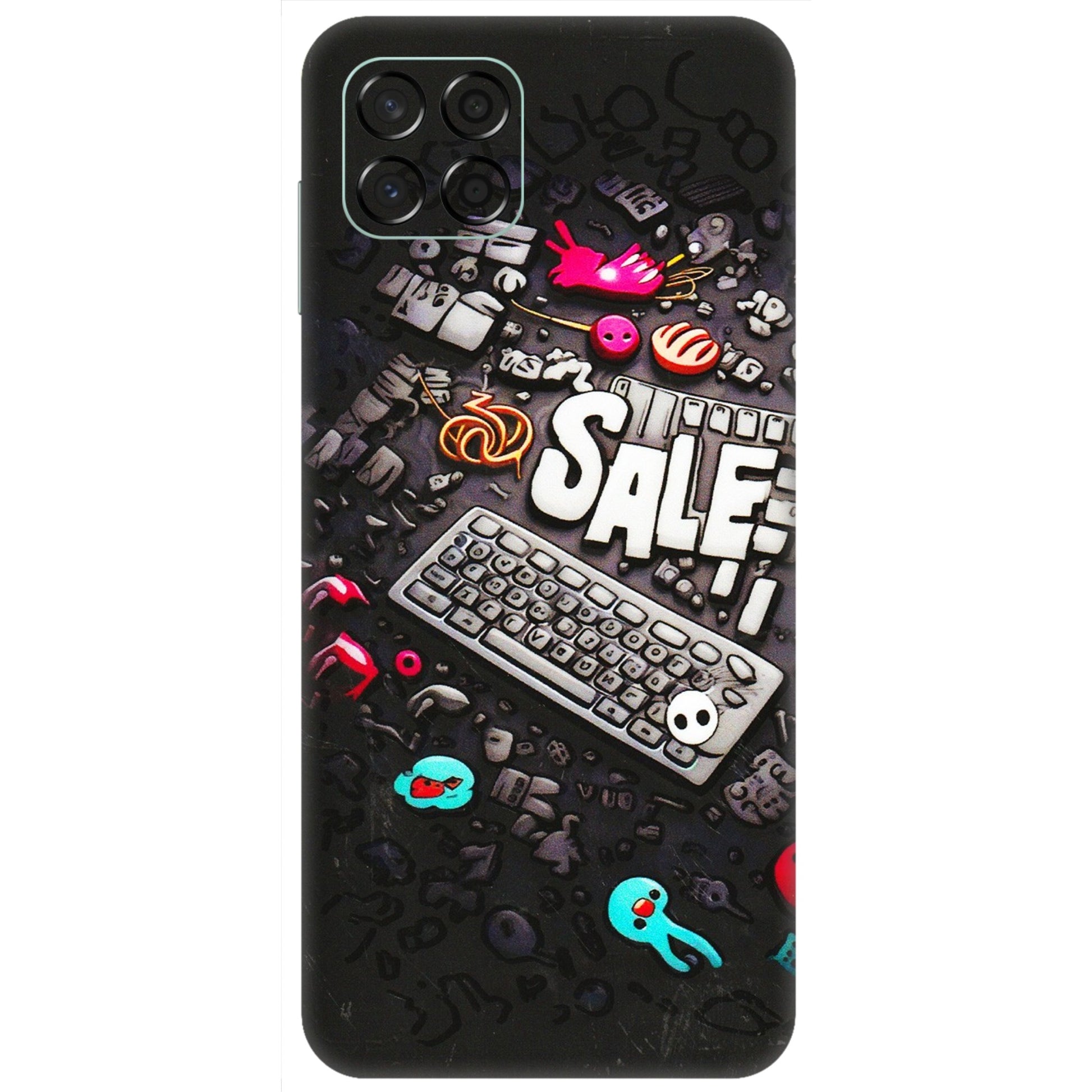 Samsung M/F/Note/Flip and C Phone Skins (All Models) - Gadgets Sale - 3D Embossed Finish (L-50) Samsung Galaxy M53 (5G)