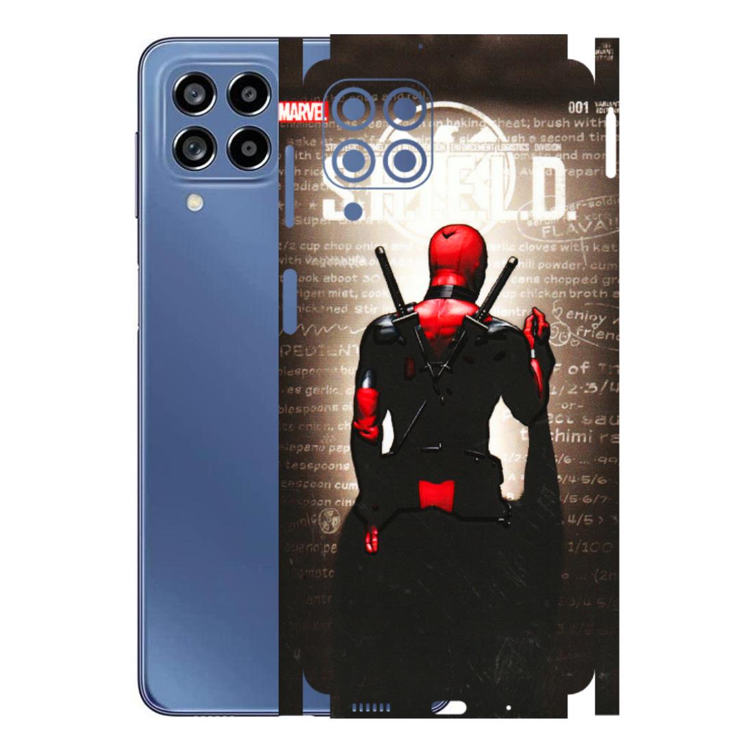 Samsung M/F/Note/Flip and C Phone Skins (All Models) - Deadpool - 3D Embossed Finish (L-56) Samsung Galaxy M53 (5G)