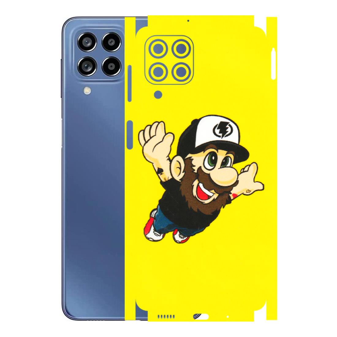 Samsung M/F/Note/Flip and C Phone Skins (All Models) - Flying Beardo - 3D Embossed Finish (L-60) Samsung Galaxy M53 (5G)