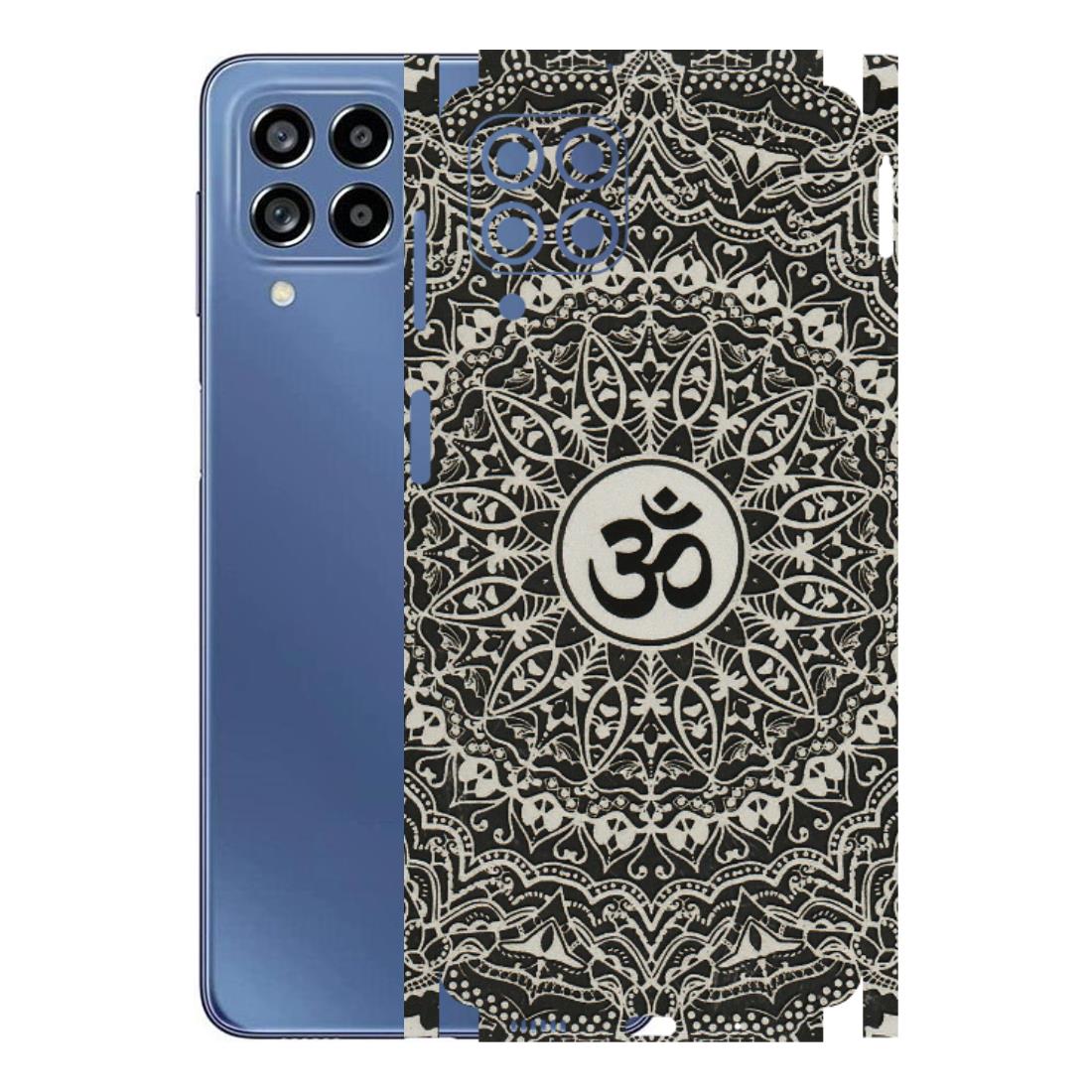 Samsung M/F/Note/Flip and C Phone Skins (All Models) - Aum Elegant Mandala - 3D Embossed Finish (L-62) Samsung Galaxy M53 (5G)