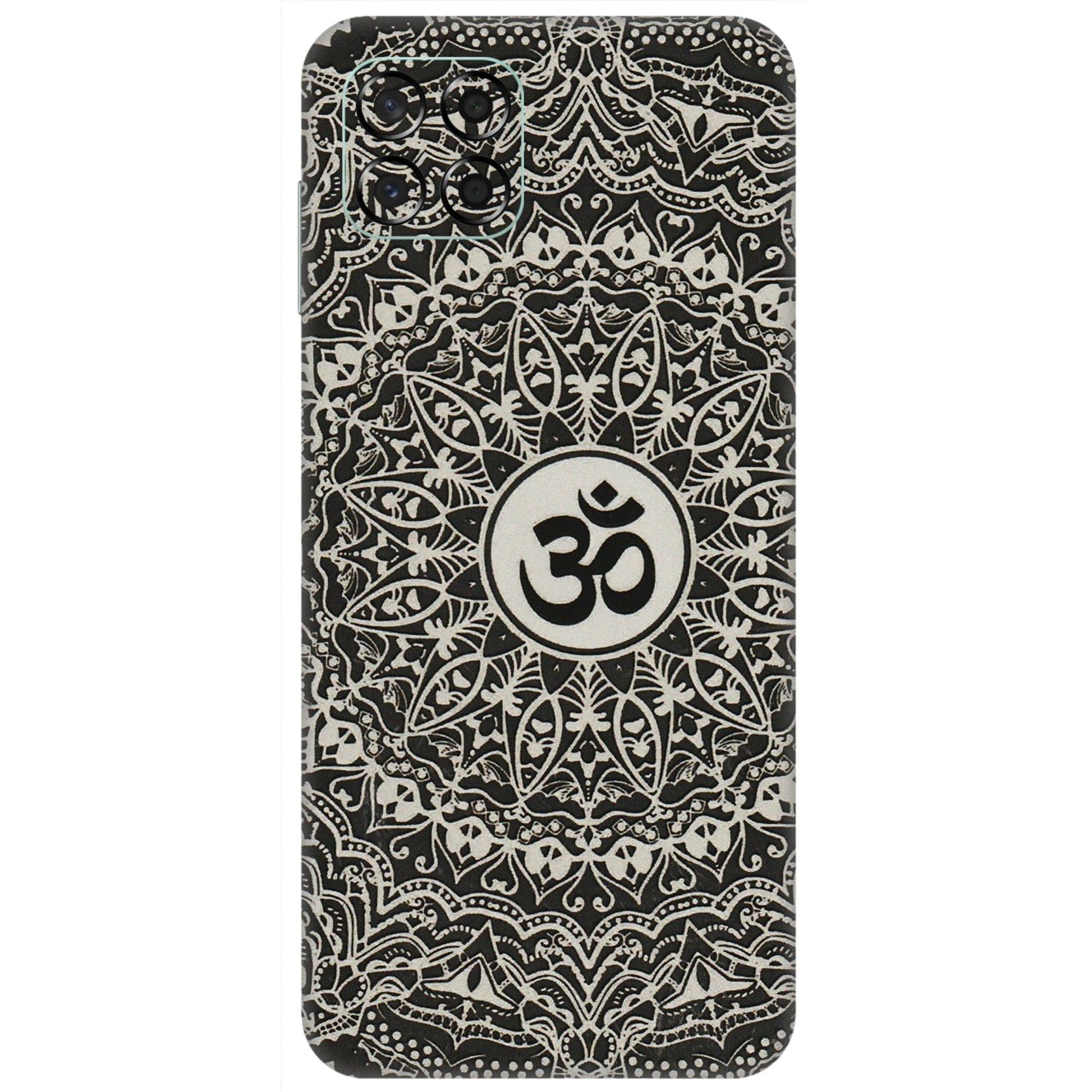 Samsung M/F/Note/Flip and C Phone Skins (All Models) - Aum Elegant Mandala - 3D Embossed Finish (L-62) Samsung Galaxy M53 (5G)
