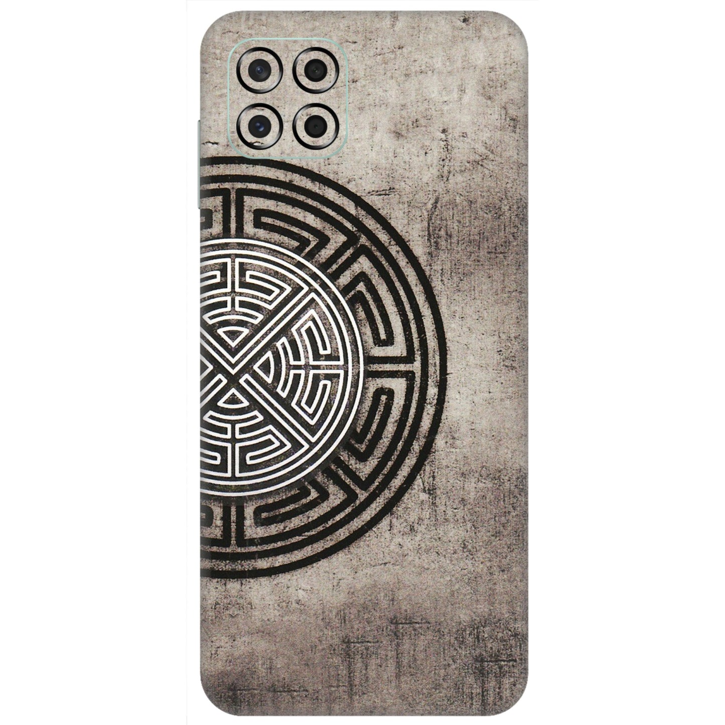 Samsung M/F/Note/Flip and C Phone Skins (All Models) - Mysterious Circular Design - 3D Embossed Finish (L-63) Samsung Galaxy M53 (5G)