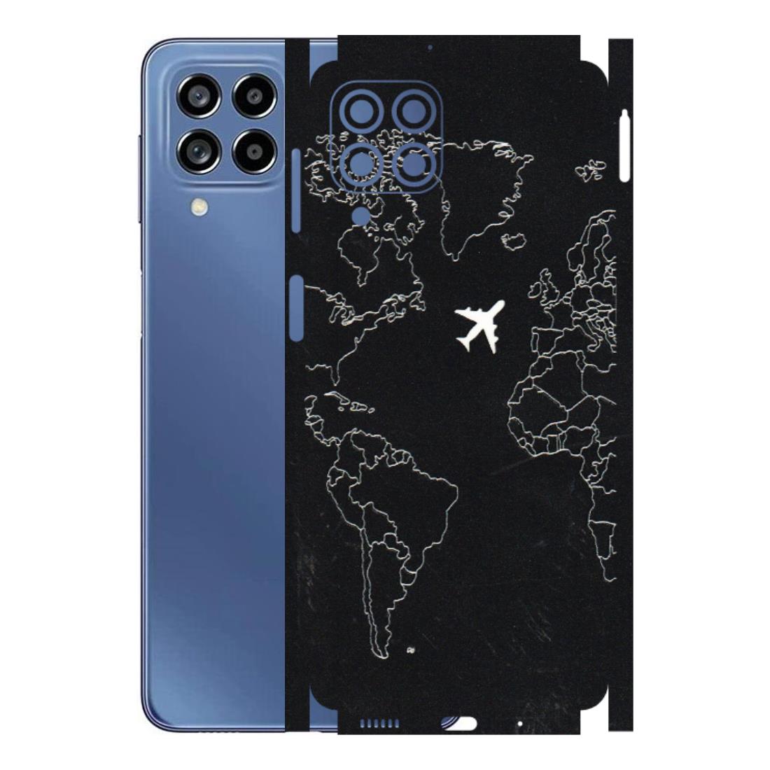 Samsung M/F/Note/Flip and C Phone Skins (All Models) - Never Ending Travel - 3D Embossed Finish (L-79) Samsung Galaxy M53 (5G)