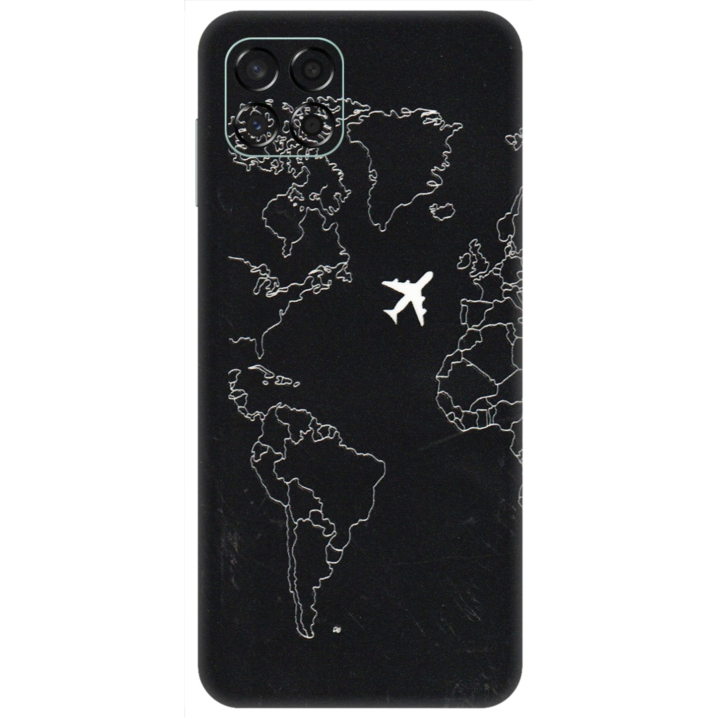 Samsung M/F/Note/Flip and C Phone Skins (All Models) - Never Ending Travel - 3D Embossed Finish (L-79) Samsung Galaxy M53 (5G)
