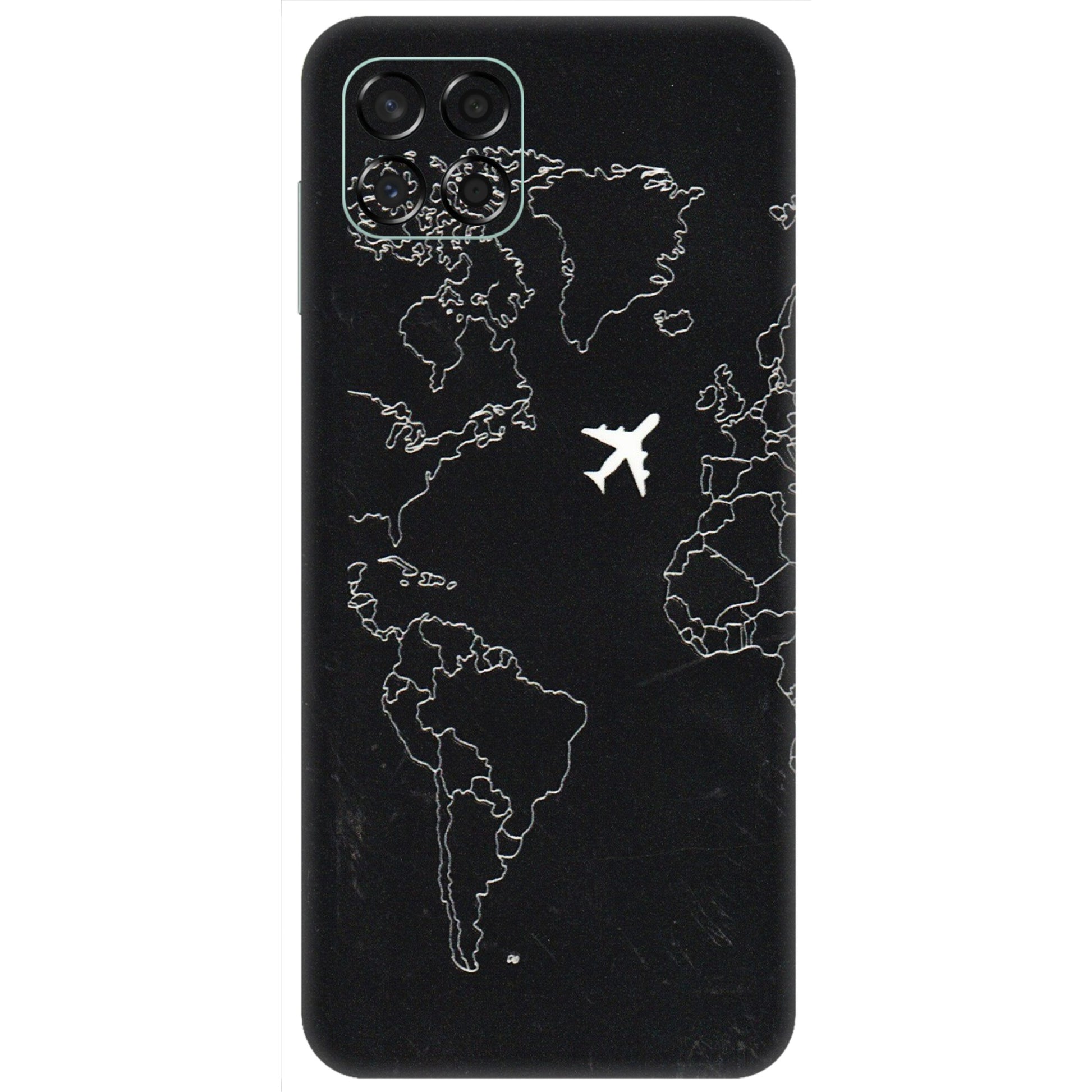 Samsung M/F/Note/Flip and C Phone Skins (All Models) - Never Ending Travel - 3D Embossed Finish (L-79) Samsung Galaxy M53 (5G)