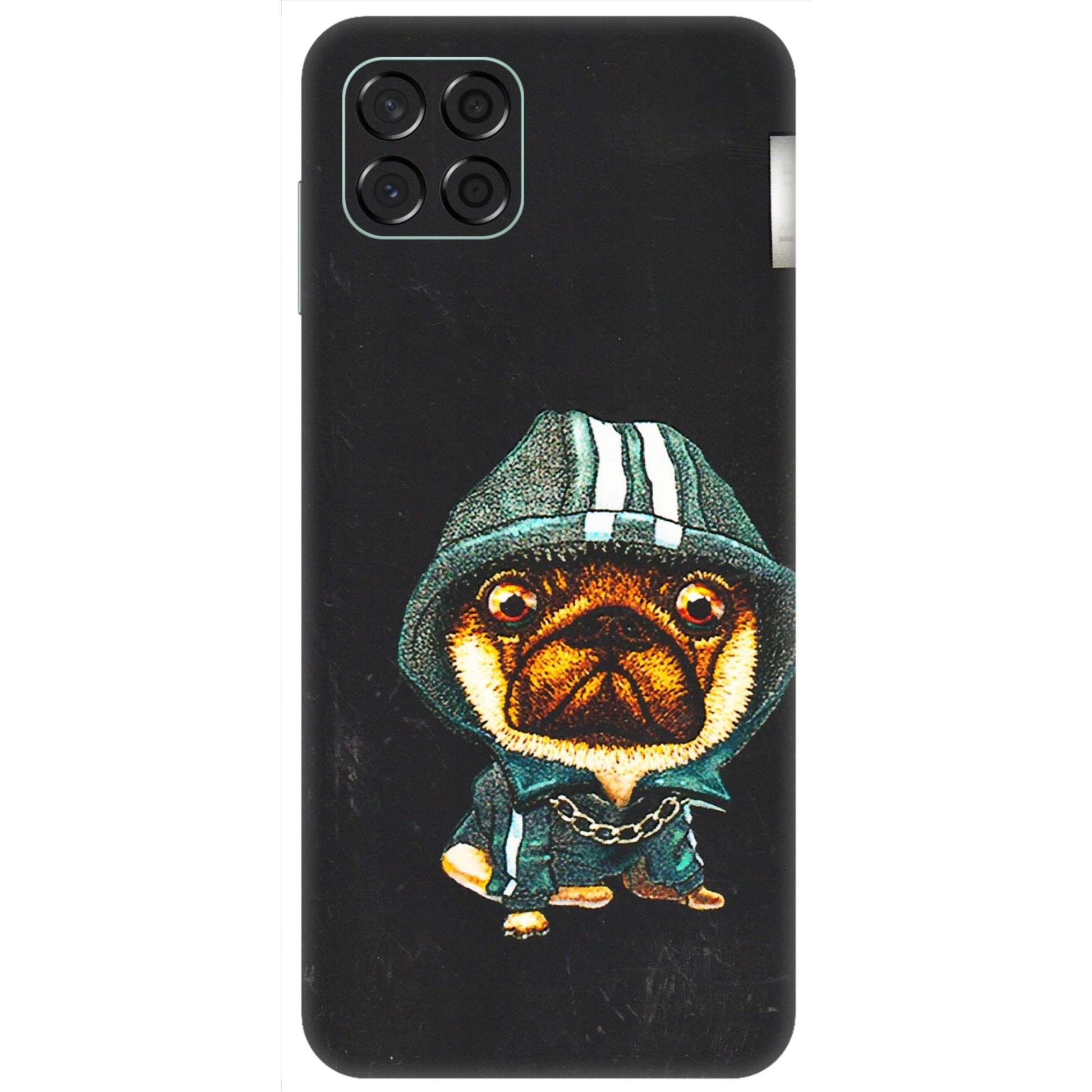 Samsung M/F/Note/Flip and C Phone Skins (All Models) - Puppy N Hoodie - 3D Embossed Finish (L-90) Samsung Galaxy M53 (5G)