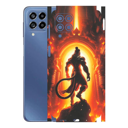 Samsung M/F/Note/Flip and C Phone Skins (All Models) - HanumanJi - Matte Finish (M-06) Samsung Galaxy M53 (5G)