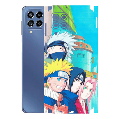 Samsung M/F/Note/Flip and C Phone Skins (All Models) - Team Minato And Kakashi - Matte Finish (M-101) Samsung Galaxy M53 (5G)