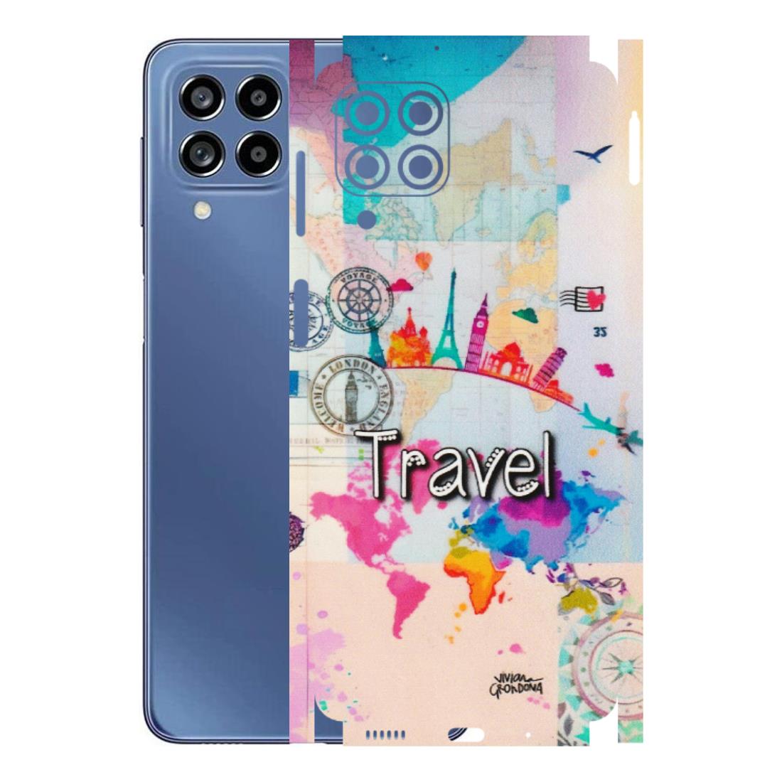 Samsung M/F/Note/Flip and C Phone Skins (All Models) - Travel The Wonders - Matte Finish (M-108) Samsung Galaxy M53 (5G)