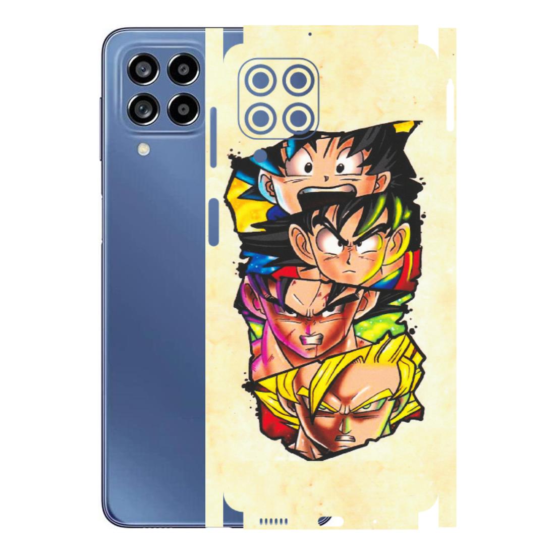 Samsung M/F/Note/Flip and C Phone Skins (All Models) - Angry Multi Anime - Matte Finish (M-113) Samsung Galaxy M53 (5G)