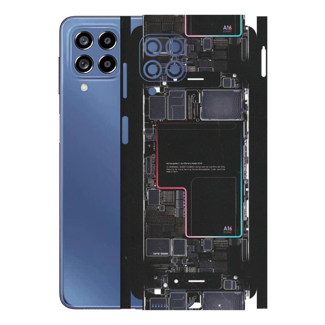 Samsung M/F/Note/Flip and C Phone Skins (All Models) - Motherboard Circuit Layout - Matte Finish (M-117) Samsung Galaxy M53 (5G)