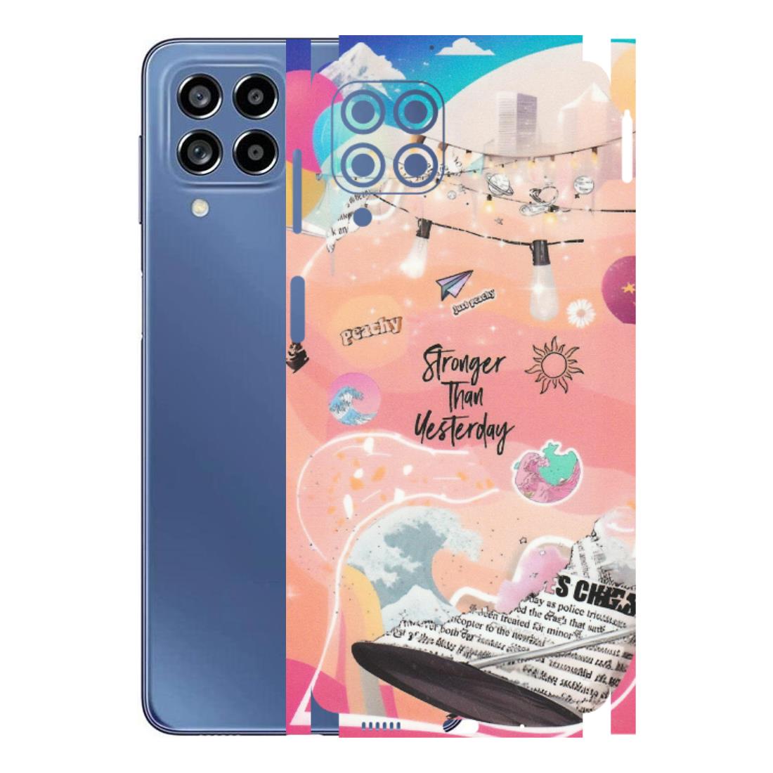 Samsung M/F/Note/Flip and C Phone Skins (All Models) - Stronger Then Yesterday - Matte Finish (M-128) Samsung Galaxy M53 (5G)