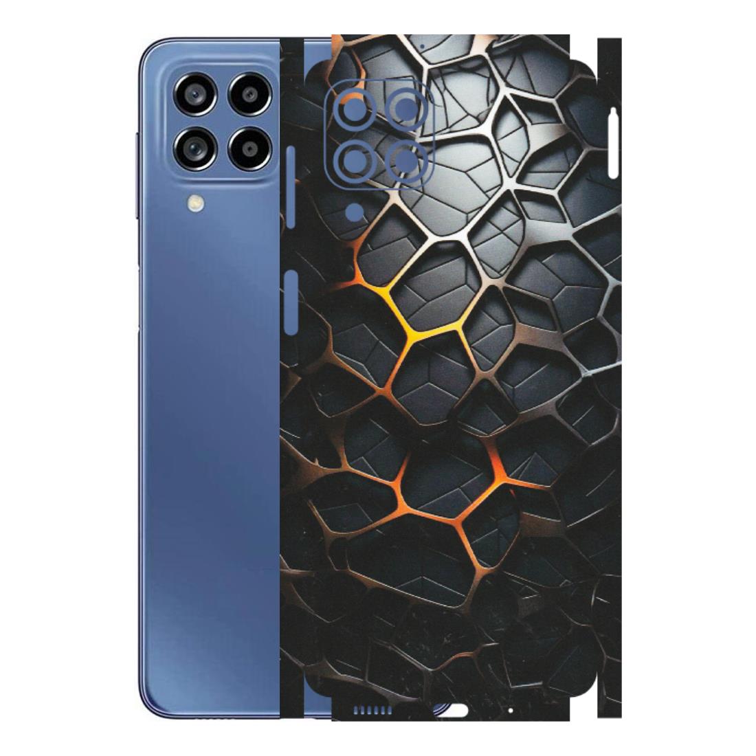Samsung M/F/Note/Flip and C Phone Skins (All Models) - New Abstract Graphite Tiles - Matte Finish (M-130) Samsung Galaxy M53 (5G)