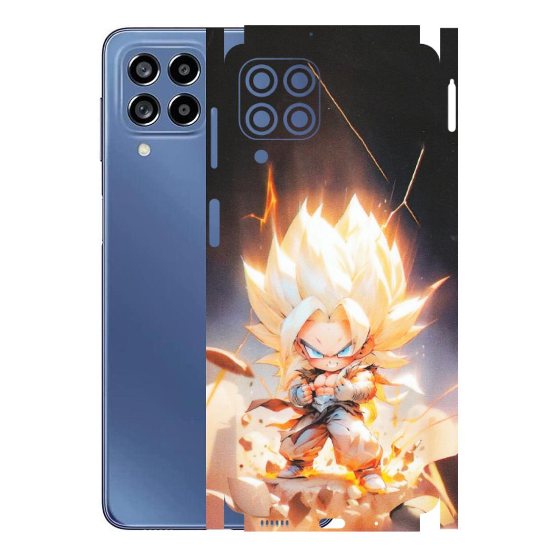 Samsung M/F/Note/Flip and C Phone Skins (All Models) - Goku Dragon Cute Anime - Matte Finish (M-131) Samsung Galaxy M53 (5G)