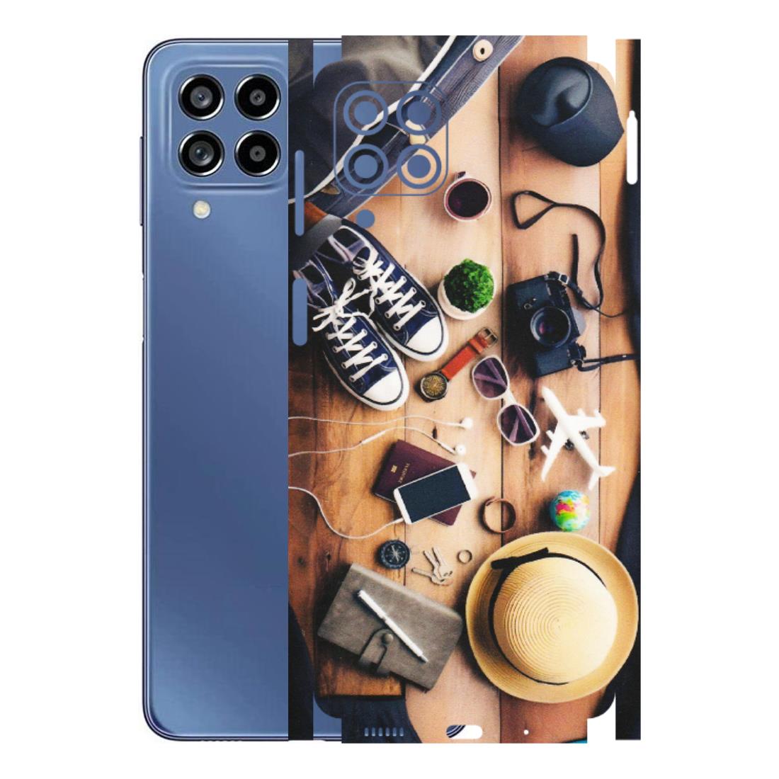 Samsung M/F/Note/Flip and C Phone Skins (All Models) - Travel Wanderlust - Matte Finish (M-133) Samsung Galaxy M53 (5G)