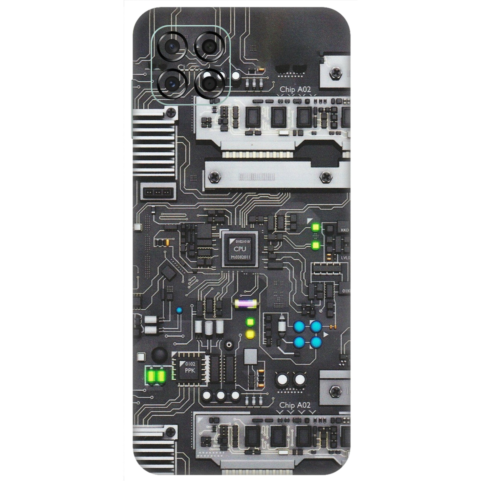 Samsung M/F/Note/Flip and C Phone Skins (All Models) - Motherboard Internals - Matte Finish (M-135) Samsung Galaxy M53 (5G)
