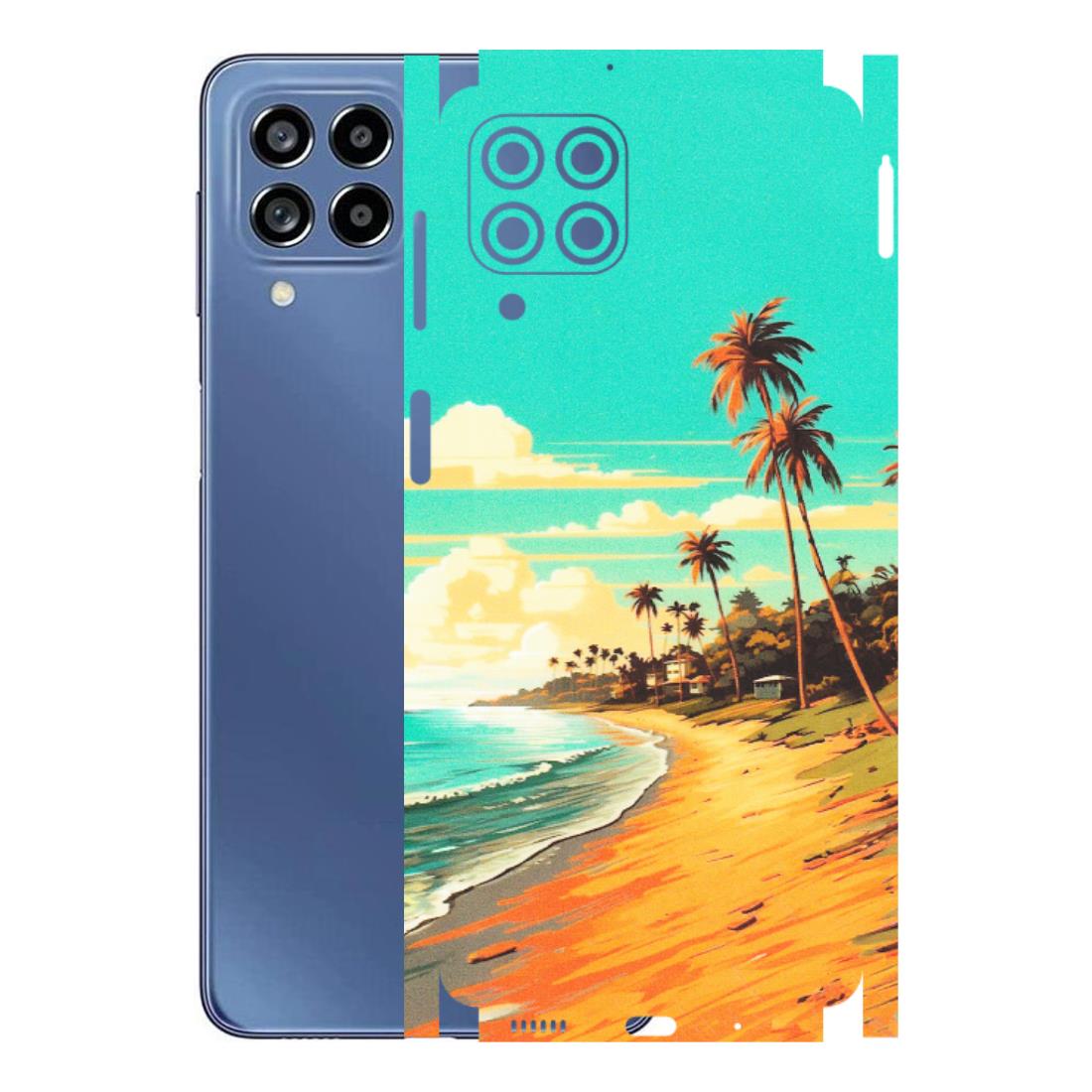Samsung M/F/Note/Flip and C Phone Skins (All Models) - Miami Beach - Matte Finish (M-136) Samsung Galaxy M53 (5G)