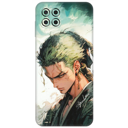 Samsung M/F/Note/Flip and C Phone Skins (All Models) - New Roronoa Zoro One Picece Anime - Matte Finish (M-140) Samsung Galaxy M53 (5G)