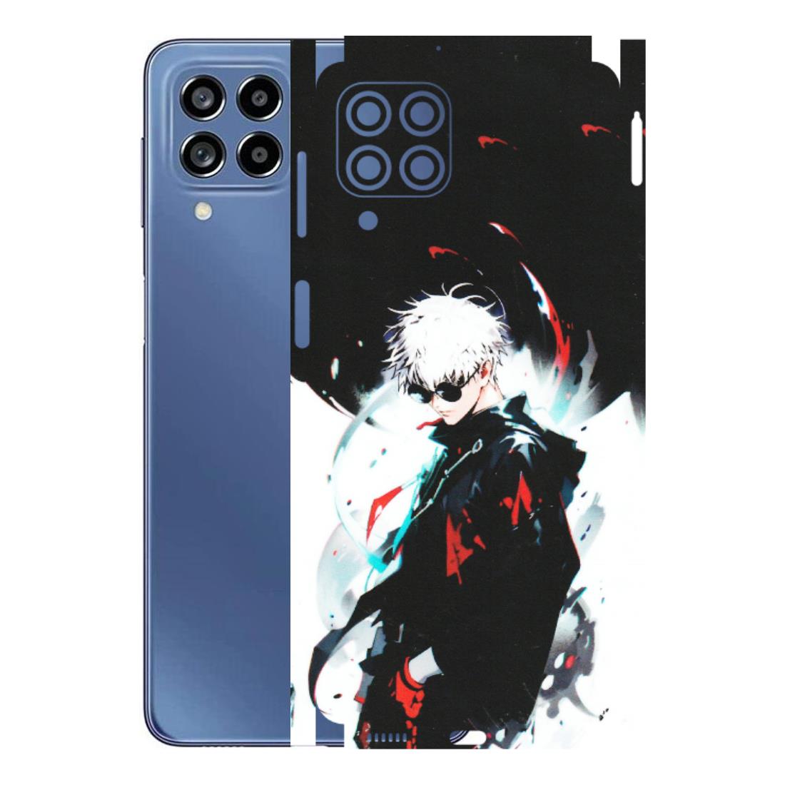 Samsung M/F/Note/Flip and C Phone Skins (All Models) - Gojo Powerful Charater Kaisen Anime - Matte Finish (M-144) Samsung Galaxy M53 (5G)