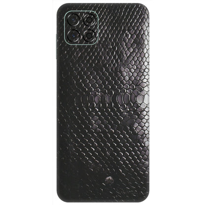 Samsung M/F/Note/Flip and C Phone Skins (All Models) - Black Snack Leather - Matte Finish (M-147) Samsung Galaxy M53 (5G)