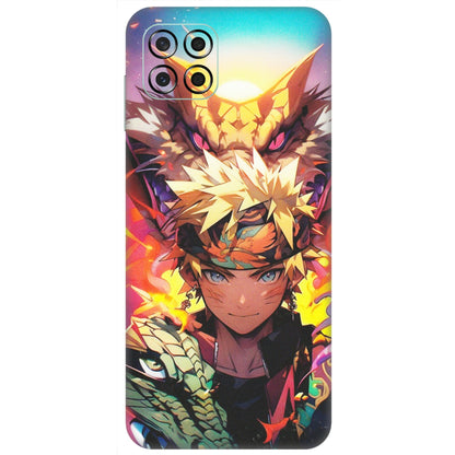 Samsung M/F/Note/Flip and C Phone Skins (All Models) - Angry Naruto Anime - Matte Finish (M-148) Samsung Galaxy M53 (5G)