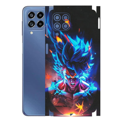 Samsung M/F/Note/Flip and C Phone Skins (All Models) - Angry Goku Dragon Ball Anime - Matte Finish (M-150) Samsung Galaxy M53 (5G)