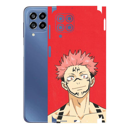 Samsung M/F/Note/Flip and C Phone Skins (All Models) - Ryomen Sukuna Fun Anime - Matte Finish (M-153) Samsung Galaxy M53 (5G)