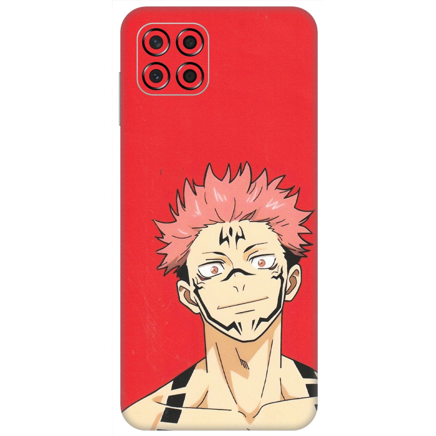 Samsung M/F/Note/Flip and C Phone Skins (All Models) - Ryomen Sukuna Fun Anime - Matte Finish (M-153) Samsung Galaxy M53 (5G)