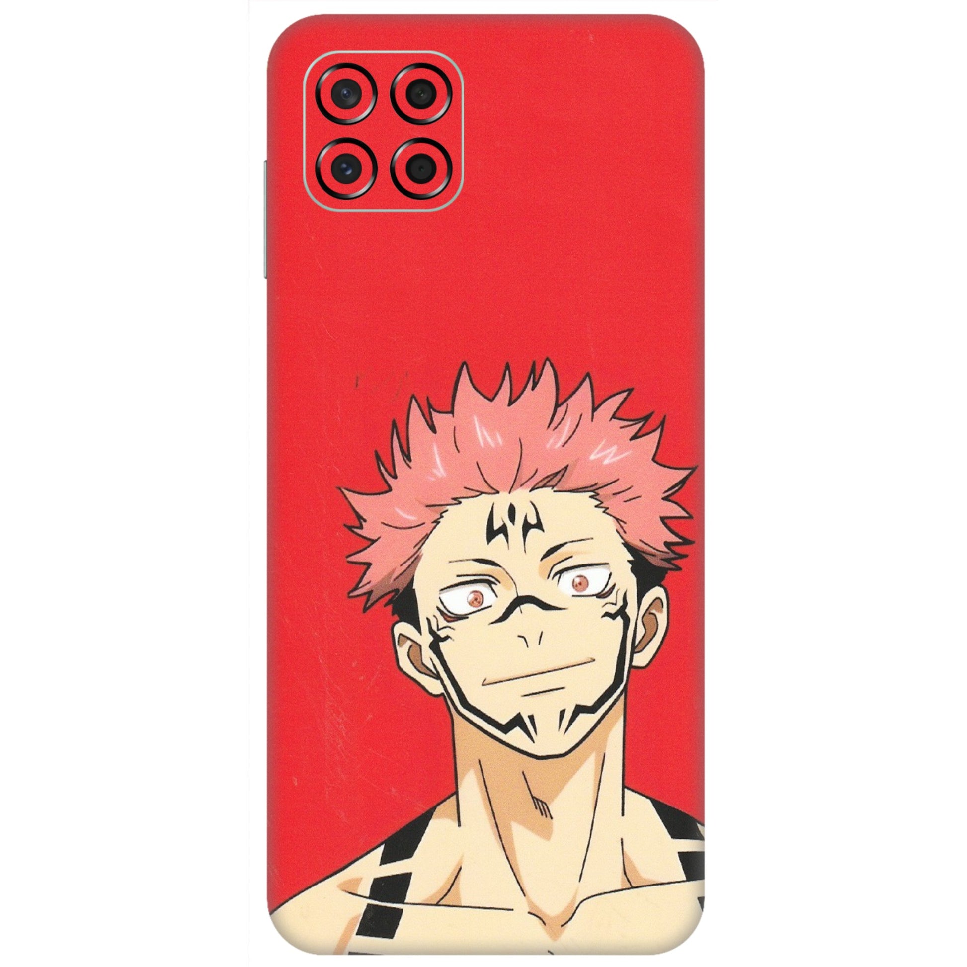 Samsung M/F/Note/Flip and C Phone Skins (All Models) - Ryomen Sukuna Fun Anime - Matte Finish (M-153) Samsung Galaxy M53 (5G)