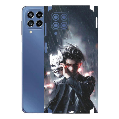 Samsung M/F/Note/Flip and C Phone Skins (All Models) - Kimestsu No Yaiba Anime - Matte Finish (M-154) Samsung Galaxy M53 (5G)