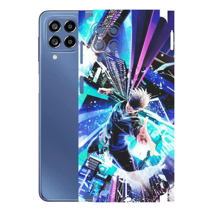 Samsung M/F/Note/Flip and C Phone Skins (All Models) - Manga Action Jujustu Kaisen Anime - Matte Finish (M-155) Samsung Galaxy M53 (5G)