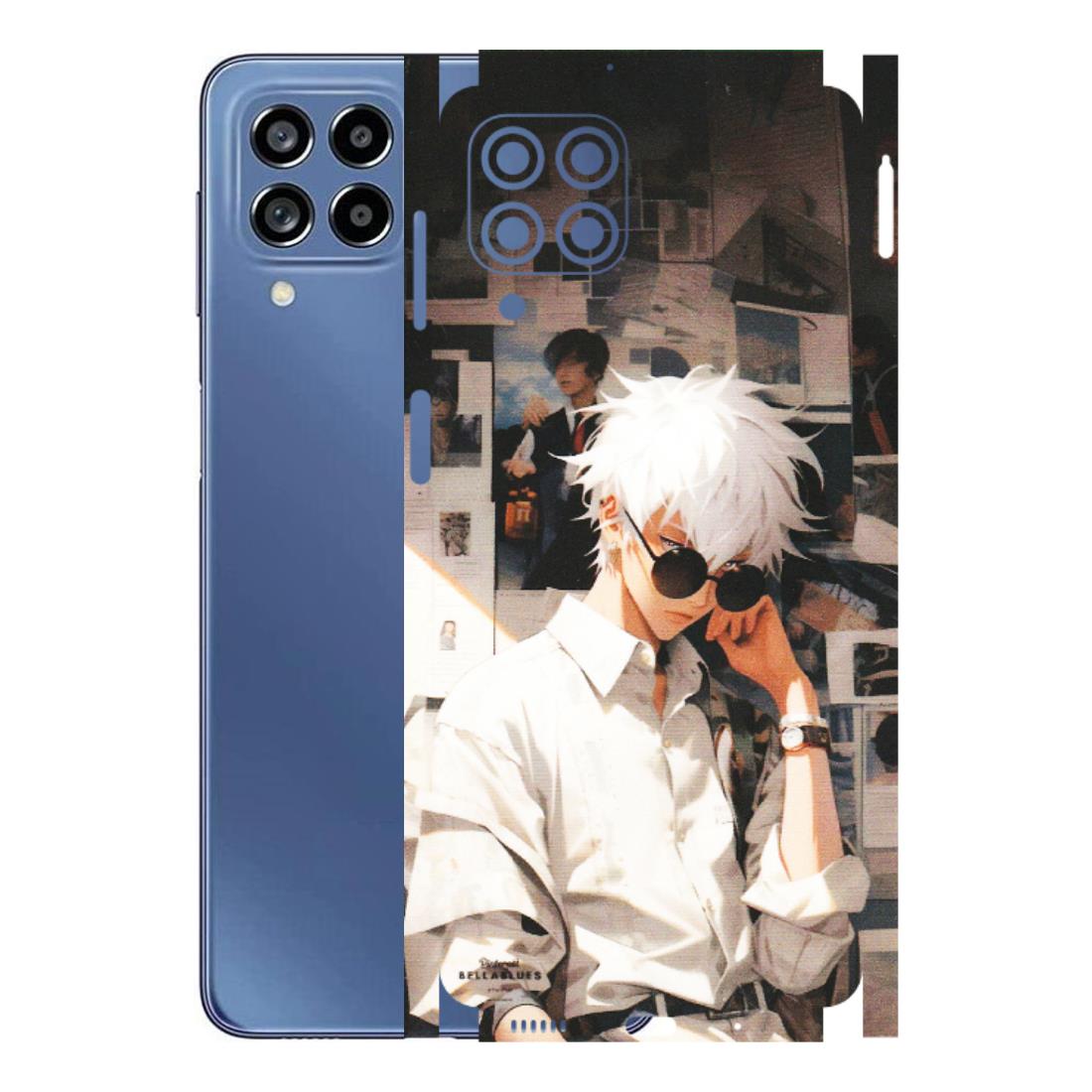 Samsung M/F/Note/Flip and C Phone Skins (All Models) - Gojo Satoru Jujustu Kaisen Anime - Matte Finish (M-156) Samsung Galaxy M53 (5G)