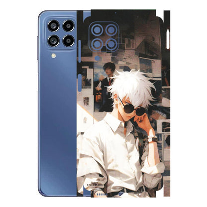 Samsung M/F/Note/Flip and C Phone Skins (All Models) - Gojo Satoru Jujustu Kaisen Anime - Matte Finish (M-156) Samsung Galaxy M53 (5G)