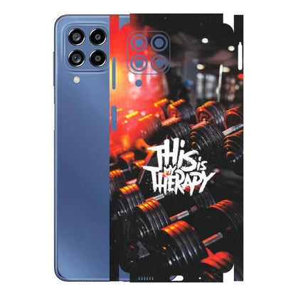 Samsung M/F/Note/Flip and C Phone Skins (All Models) - GYM Lover Therapy - Matte Finish (M-160) Samsung Galaxy M53 (5G)