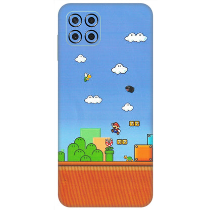Samsung M/F/Note/Flip and C Phone Skins (All Models) - Mario Game Scene - Matte Finish (M-24) Samsung Galaxy M53 (5G)